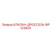WP123824 КЛАПАН-ДРОССЕЛЬ - Epiroc