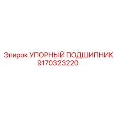 9170323220 УПОРНЫЙ ПОДШИПНИК Epiroc