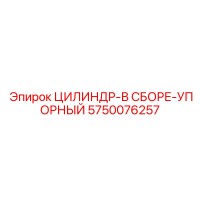 5750076257 ЦИЛИНДР-В СБОРЕ-УПОРНЫЙ Epiroc