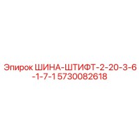 5730082618 ШИНА-ШТИФТ-2-20-3-6-1-7-1 Epiroc