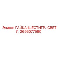 2695077590 ГАЙКА-ШЕСТИГР.-СВЕТЛ. Epiroc