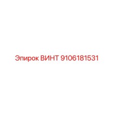 9106181531 ВИНТ Epiroc