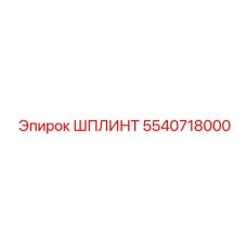 5540718000 ШПЛИНТ Epiroc