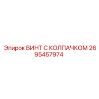 2695457974 ВИНТ С КОЛПАЧКОМ Epiroc
