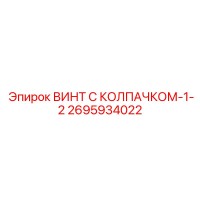 2695934022 ВИНТ С КОЛПАЧКОМ-1-2 Epiroc