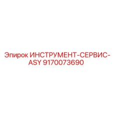 9170073690 ИНСТРУМЕНТ-СЕРВИС-ASY Epiroc