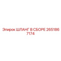 2651867174 ШЛАНГ В СБОРЕ Эпирок