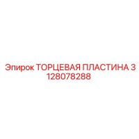 3128078288 ТОРЦЕВАЯ ПЛАСТИНА Epiroc