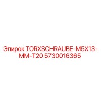 5730016365 TORXSCHRAUBE-M5X13-MM-T20 Epiroc