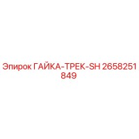 2658251849 ГАЙКА-ТРЕК-SH Epiroc
