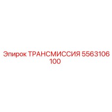 5563106100 ТРАНСМИССИЯ Epiroc