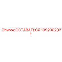 1092002321 ОСТАВАТЬСЯ Эпирок