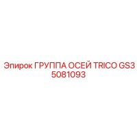GS35081093 ГРУППА ОСЕЙ TRICO Epiroc