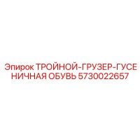 5730022657 ТРОЙНОЙ-ГРУЗЕР-ГУСЕНИЧНАЯ ОБУВЬ Epiroc