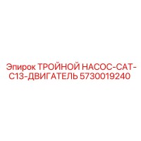 5730019240 ТРОЙНОЙ НАСОС-CAT-C13-ДВИГАТЕЛЬ Epiroc