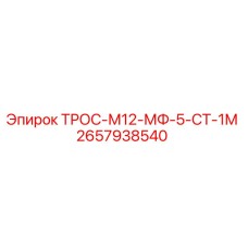 2657938540 ТРОС-М12-МФ-5-СТ-1М Epiroc