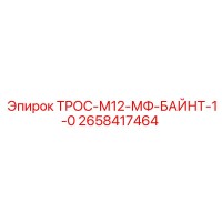 2658417464 ТРОС-М12-МФ-БАЙНТ-1-0 Epiroc