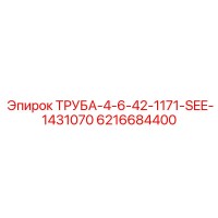 6216684400 ТРУБА-4-6-42-1171-SEE-1431070 Epiroc