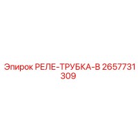 2657731309 РЕЛЕ-ТРУБКА-B Epiroc
