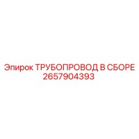 2657904393 - ТРУБОПРОВОД В СБОРЕ - Epiroc