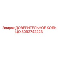 3092742223 ДОВЕРИТЕЛЬНОЕ КОЛЬЦО Epiroc