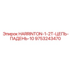9753243470 HARRINTON-1-2T-ЦЕПЬ-ПАДЕНЬ-10 Epiroc