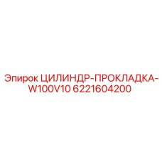6221604200 ЦИЛИНДР-ПРОКЛАДКА-W100V10 Epiroc
