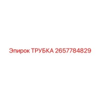 2657784829 ТРУБКА Epiroc
