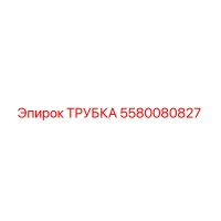 5580080827 ТРУБКА Эпирок