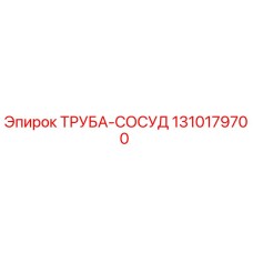 1310179700 ТРУБА-СОСУД Epiroc