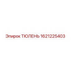 1621225403 ТЮЛЕНЬ Epiroc