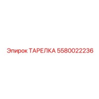 5580022236 ТАРЕЛКА Epiroc