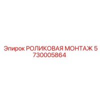 5730005864 РОЛИКОВАЯ МОНТАЖ Epiroc
