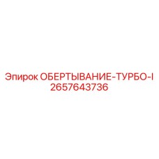 2657643736 ОБЕРТЫВАНИЕ-ТУРБО-I Epiroc