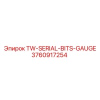 3760917254 TW-SERIAL-BITS-GAUGE Epiroc