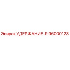 96000123 УДЕРЖАНИЕ-R Epiroc