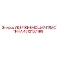 4812157499 УДЕРЖИВАЮЩАЯ ПЛАСТИНА Epiroc