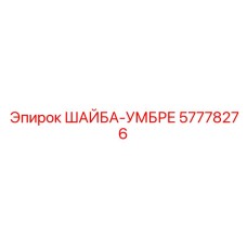 57778276 ШАЙБА-УМБРЕ Epiroc