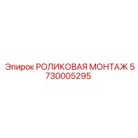 5730005295 РОЛИКОВАЯ МОНТАЖ Epiroc