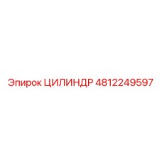 4812249597 ЦИЛИНДР Epiroc