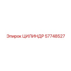 57748527 ЦИЛИНДР Epiroc