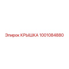 1001084880 КРЫШКА Epiroc