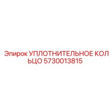5730013815 УПЛОТНИТЕЛЬНОЕ КОЛЬЦО Epiroc