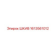1613561012 ШКИВ Epiroc