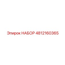 4812160365 НАБОР Epiroc
