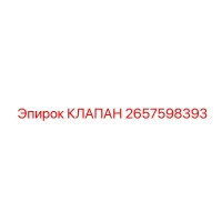 2657598393 КЛАПАН Epiroc