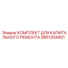 9851254401 КОМПЛЕКТ ДЛЯ КАПИТАЛЬНОГО РЕМОНТА Epiroc
