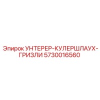 5730016560 УНТЕРЕР-КУЛЕРШЛАУХ-ГРИЗЛИ Epiroc