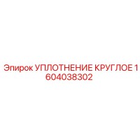 1604038302 УПЛОТНЕНИЕ КРУГЛОЕ Epiroc