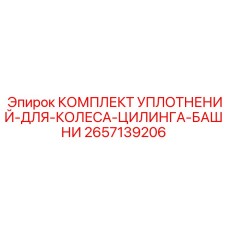 2657139206 КОМПЛЕКТ УПЛОТНЕНИЙ-ДЛЯ-КОЛЕСА-ЦИЛИНГА-БАШНИ Epiroc